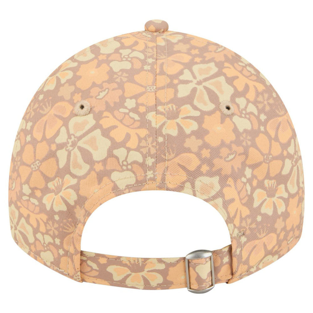 Green Bay Packers New Era Women's Floral 9TWENTY Adjustable Hat Tan | NFL