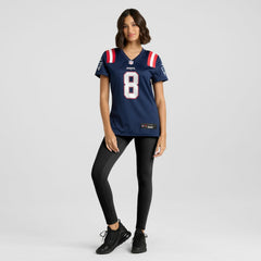 Stefon Diggs New England Patriots Women's Game Jersey Navy | Nike for Sale