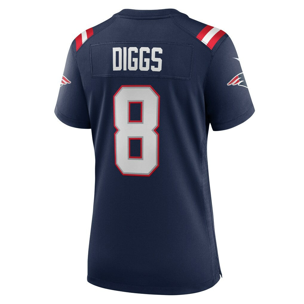 Stefon Diggs New England Patriots Women's Game Jersey Navy | Nike for Sale