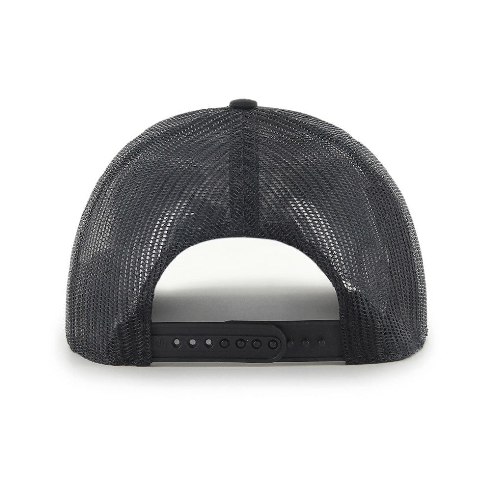 Utah Mammoth '47 Logo Trucker Adjustable Hat - Black/ - NHL