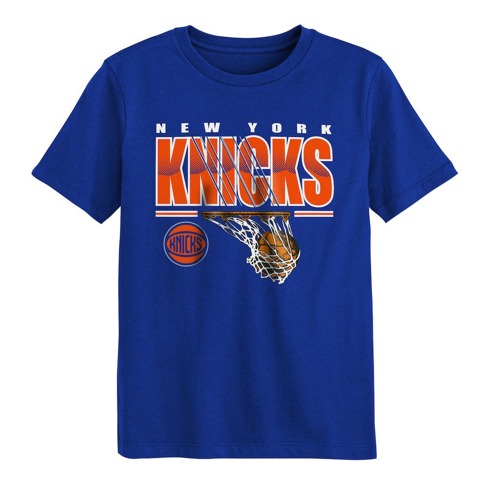 New York Knicks Outerstuff Preschool Hoop Dreams T-Shirt Blue - NBA