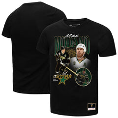 Mike Modano Dallas Stars Mitchell & Ness Player Collage Name & Number T-Shirt - Black - NHL