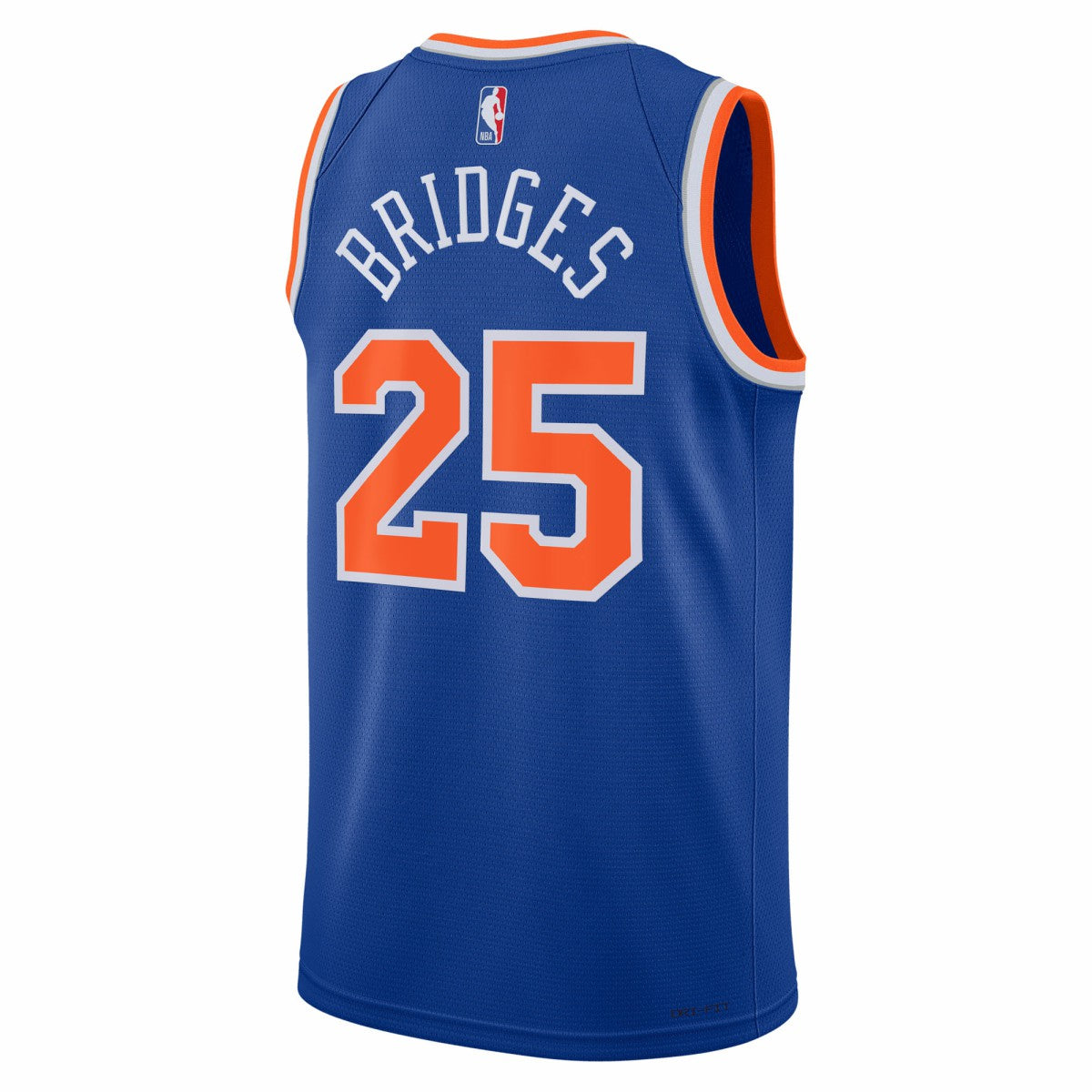 Mikal Bridges New York Knicks Unisex Swingman Jersey Icon Edition Blue - NBA