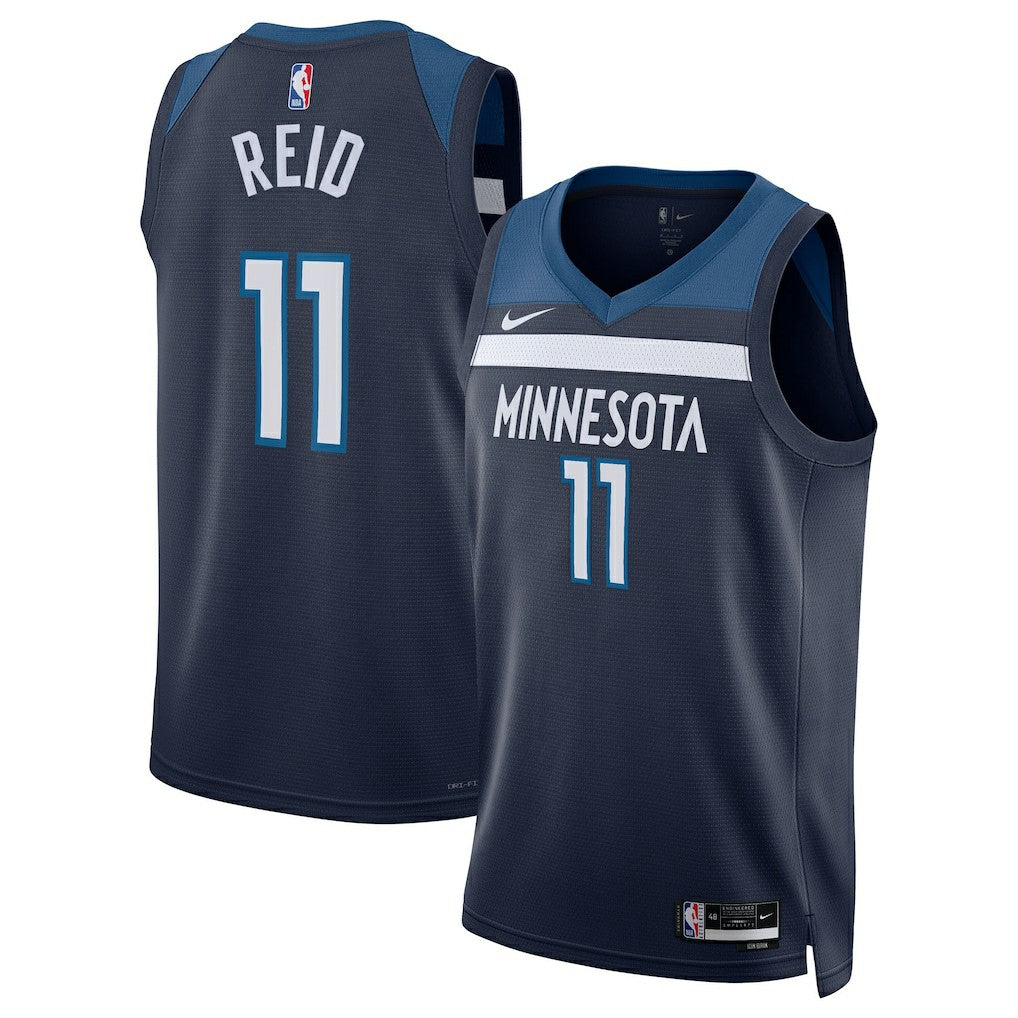 Naz Reid Minnesota Timberwolves Unisex Swingman Jersey Icon Edition Navy - NBA