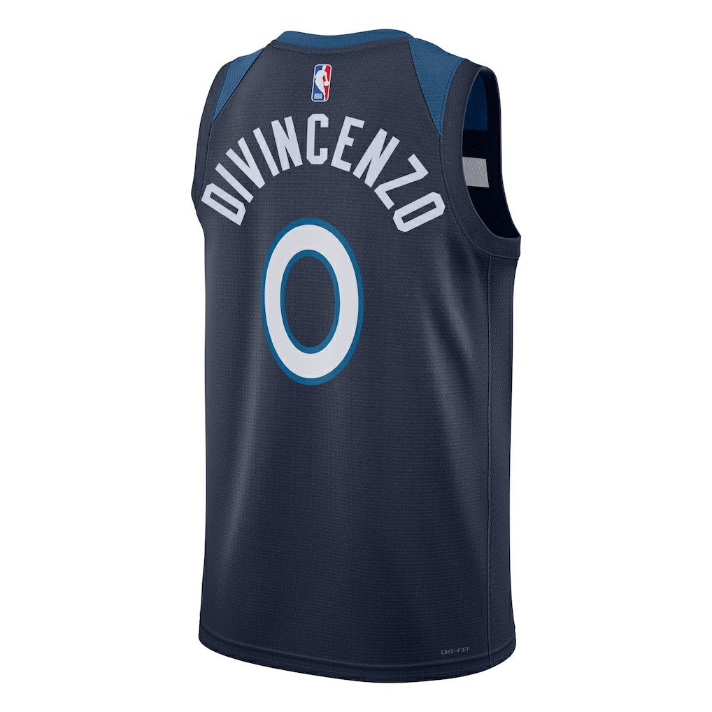 Donte DiVincenzo Minnesota Timberwolves Unisex Swingman Jersey Icon Edition Navy - NBA