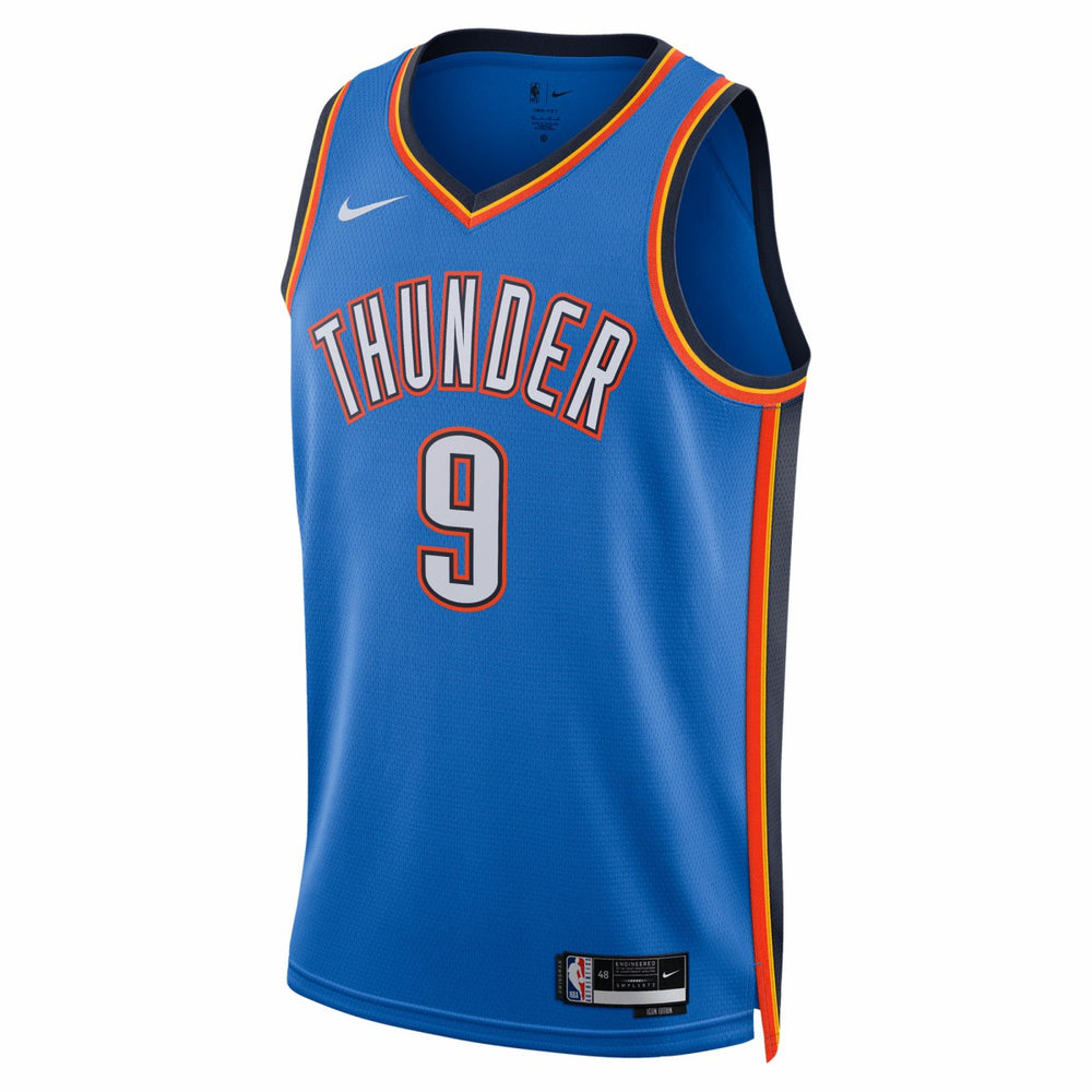 Alex Caruso Oklahoma City Thunder Unisex 2025 NBA Finals Swingman Jersey Icon Edition Blue - NBA