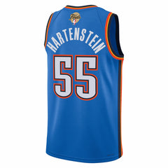 Isaiah Hartenstein Oklahoma City Thunder Unisex 2025 NBA Finals Swingman Jersey Icon Edition Blue - NBA
