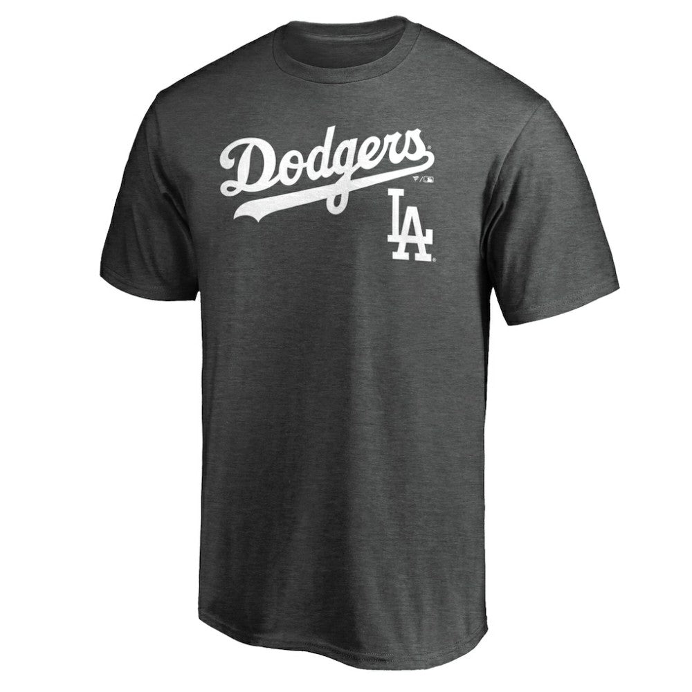 Los Angeles Dodgers Team Lockup T-Shirt - MLB