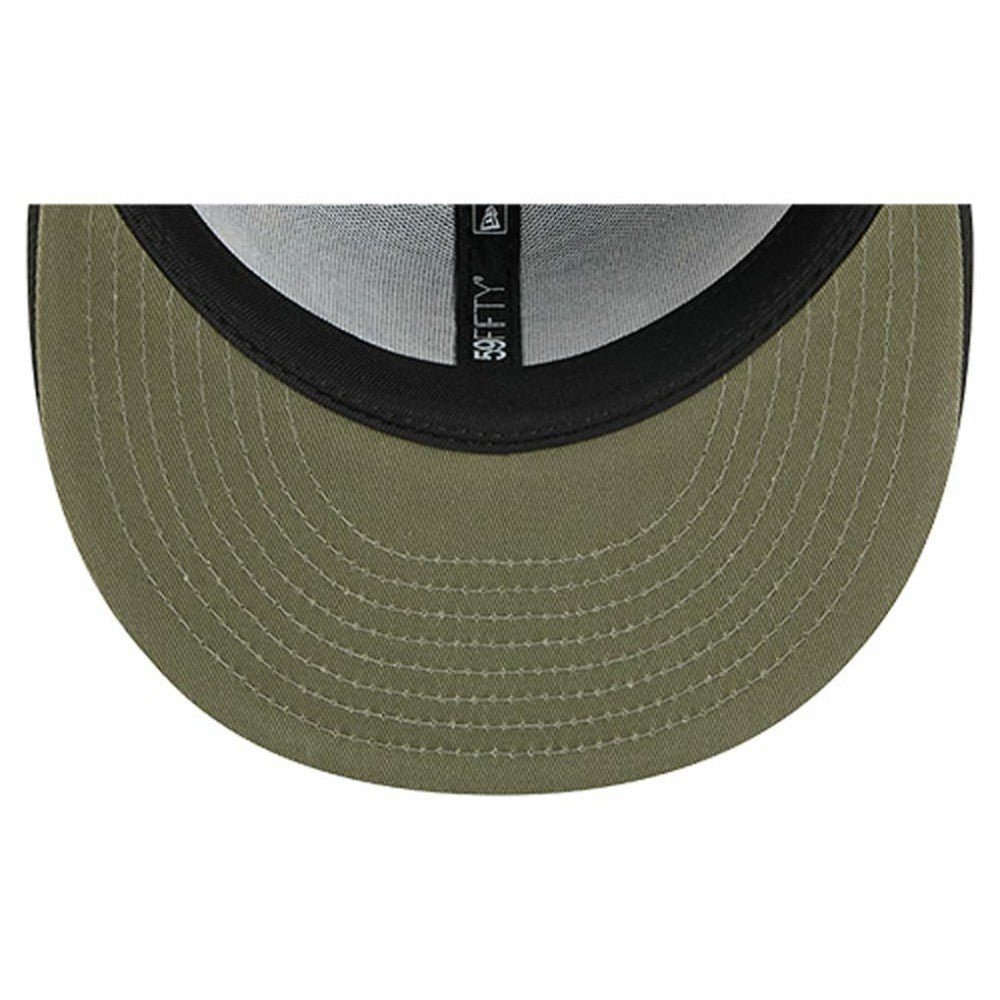 Boston Bruins New Era Military Appreciation Digital Camo Stars 59FIFTY Fitted Hat - Black - NHL