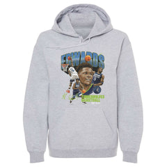 Anthony Edwards Minnesota Timberwolves 500 Level Collage Pullover Hoodie Gray - NBA