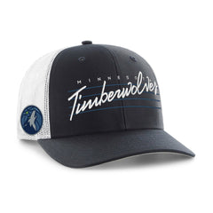 Minnesota Timberwolves '47 Downburst Trucker Adjustable Hat Navy - NBA