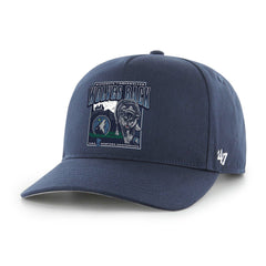 Minnesota Timberwolves '47 Solid Hitch Adjustable Hat Navy - NBA