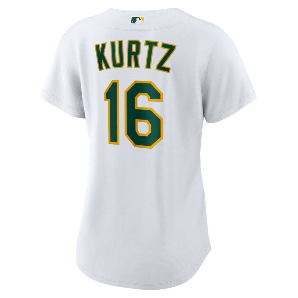 Nick Kurtz Athletics Nike Women's Home Replica Player Jersey - MLB