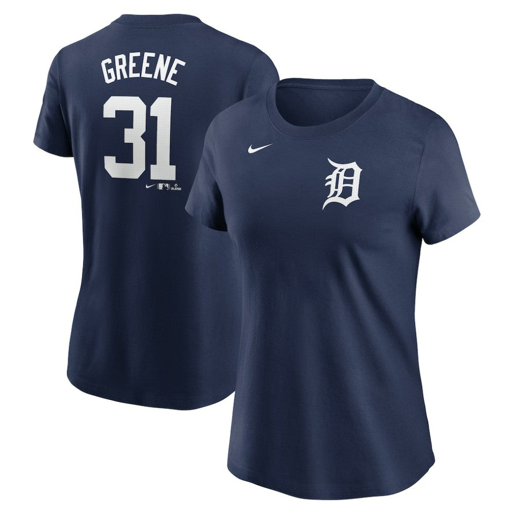Riley Greene Detroit Tigers Nike Women's Cooperstown Collection Fuse Name & Number T-Shirt - MLB