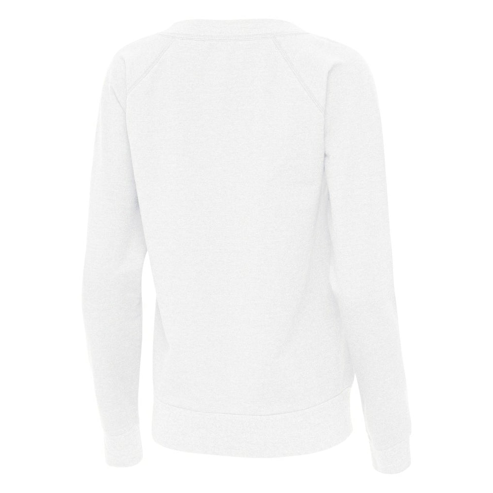 Chicago Bears Antigua Women's Varsity Tri-Blend V-Neck Long Sleeve T-Shirt White | NFL