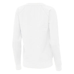 Chicago Bears Antigua Women's Varsity Tri-Blend V-Neck Long Sleeve T-Shirt White | NFL
