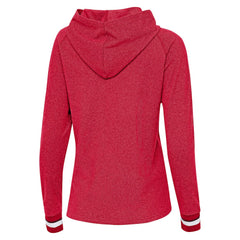 Atlanta Falcons Antigua Women's Trek Raglan Pullover Hoodie Red | NFL