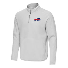 Buffalo Bills Antigua Step Up Quarter-Zip Pullover Gray | NFL