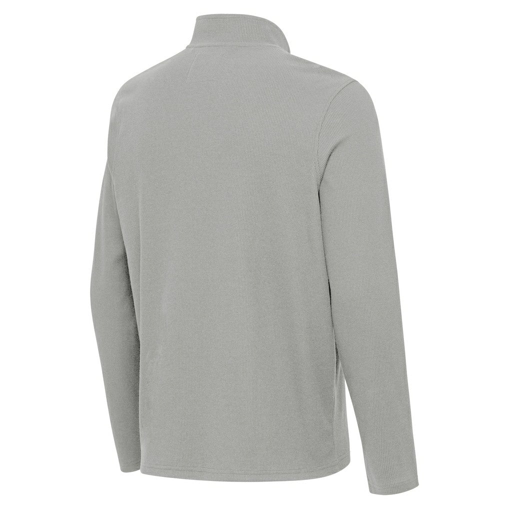 Indianapolis Colts Antigua Sync Tri-Blend Quarter-Zip Pullover Heather Gray | NFL