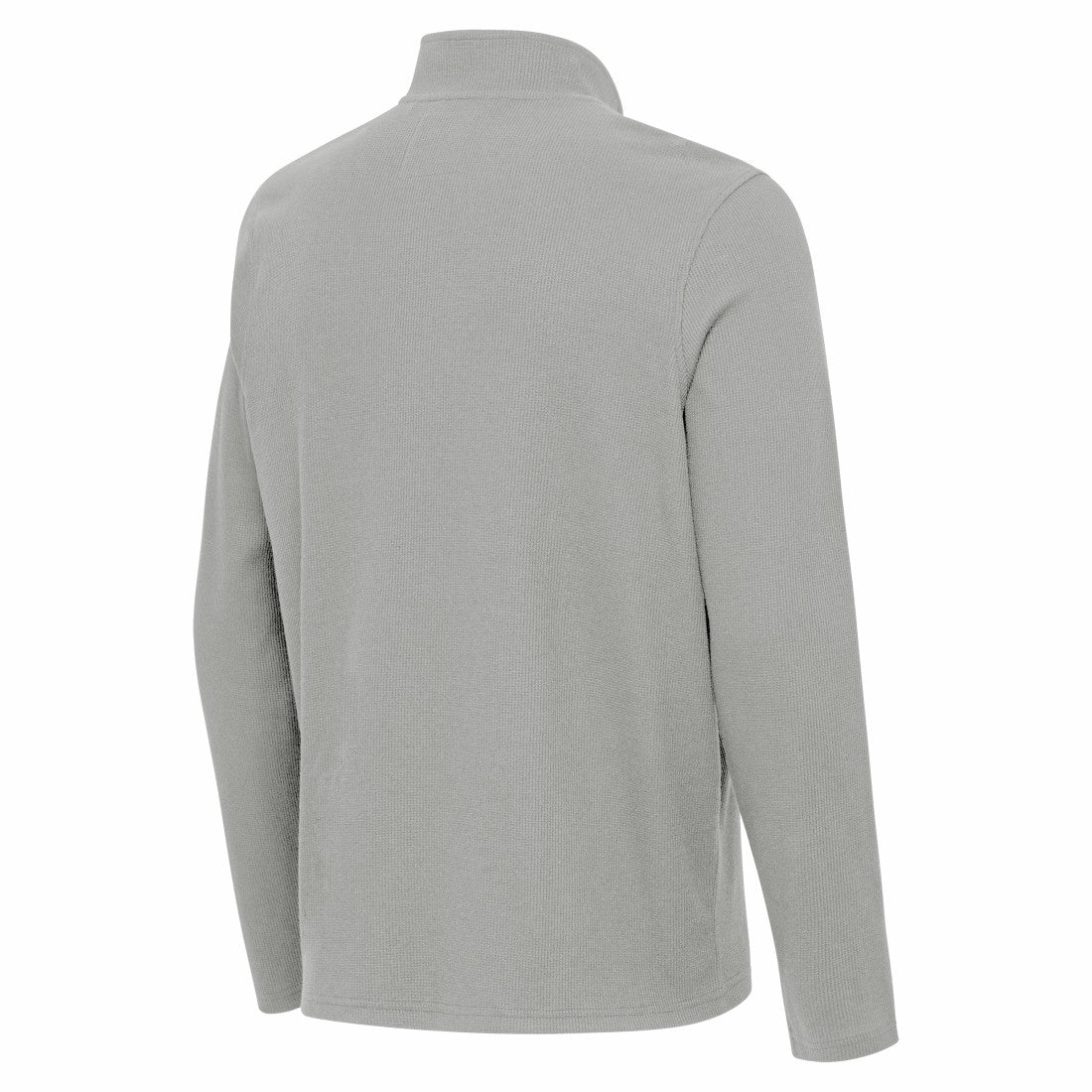 Detroit Lions Antigua Sync Tri-Blend Quarter-Zip Pullover Heather Gray | NFL