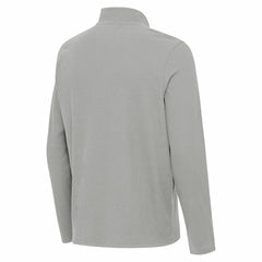 Detroit Lions Antigua Sync Tri-Blend Quarter-Zip Pullover Heather Gray | NFL