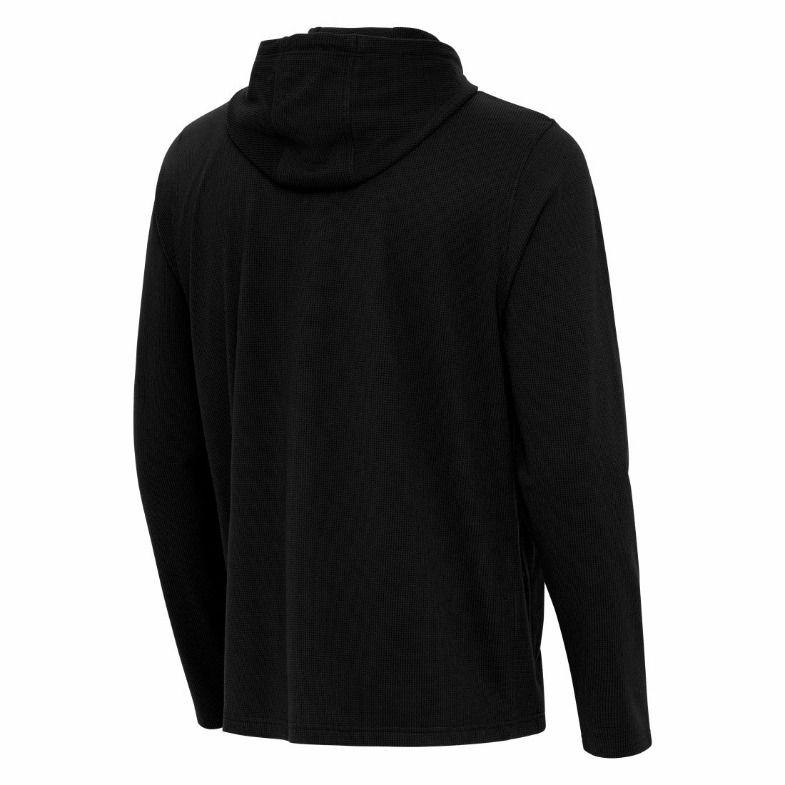 Green Bay Packers Antigua Connected Quarter-Zip Pullover Hoodie Black | NFL