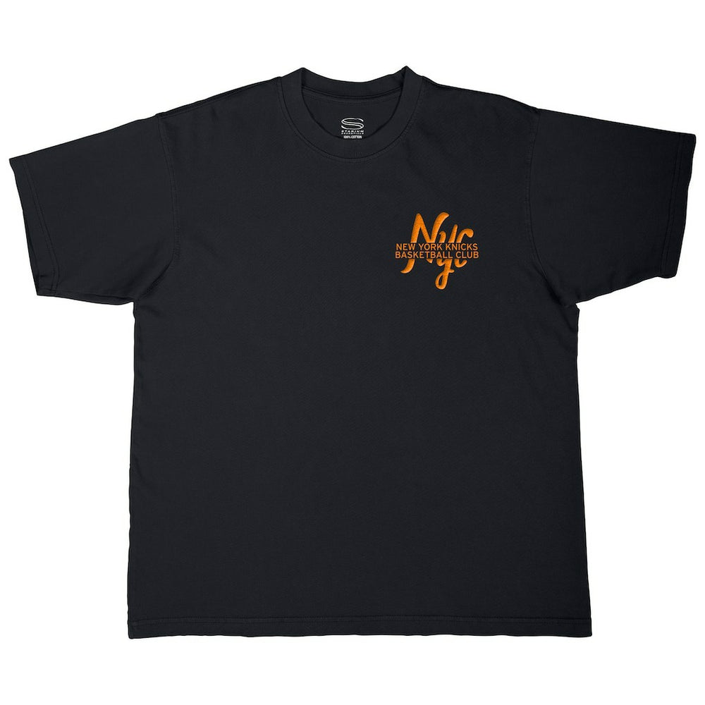 New York Knicks Stadium Essentials Unisex Oversized Forever NYC T-Shirt Black - NBA