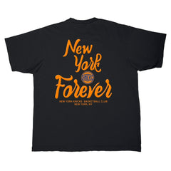 New York Knicks Stadium Essentials Unisex Oversized Forever NYC T-Shirt Black - NBA