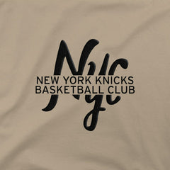 New York Knicks Stadium Essentials Oversized Forever T-Shirt Tan - NBA
