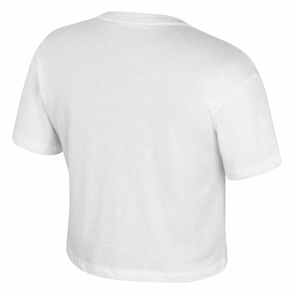 New York Knicks Stadium Essentials Cropped Third Quarter T-Shirt White - NBA