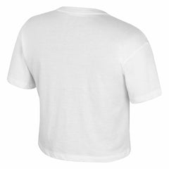 New York Knicks Stadium Essentials Cropped Third Quarter T-Shirt White - NBA