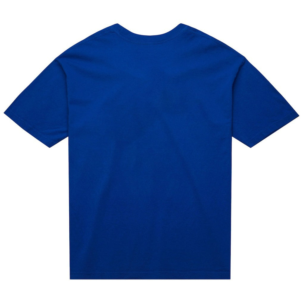 New York Knicks Unisex Hardwood Classics MVP Logo T-Shirt Blue - NBA