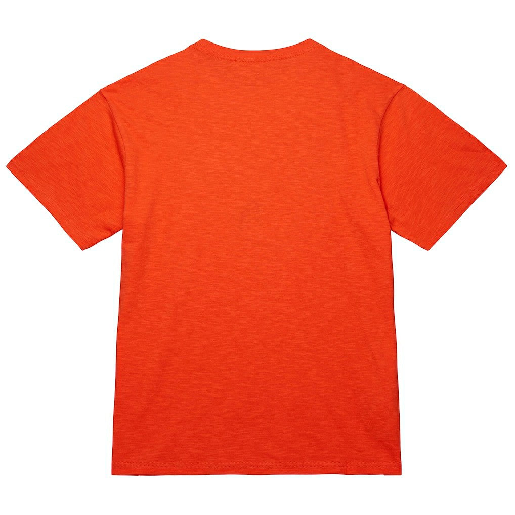 New York Knicks Unisex Hardwood Classics MVP Logo T-Shirt Orange - NBA