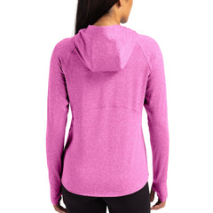 San Francisco 49ers Cutter & Buck Women's Tonal Logo Adapt Knit Recycled Raglan Pullover Hoodie Pink | NFL