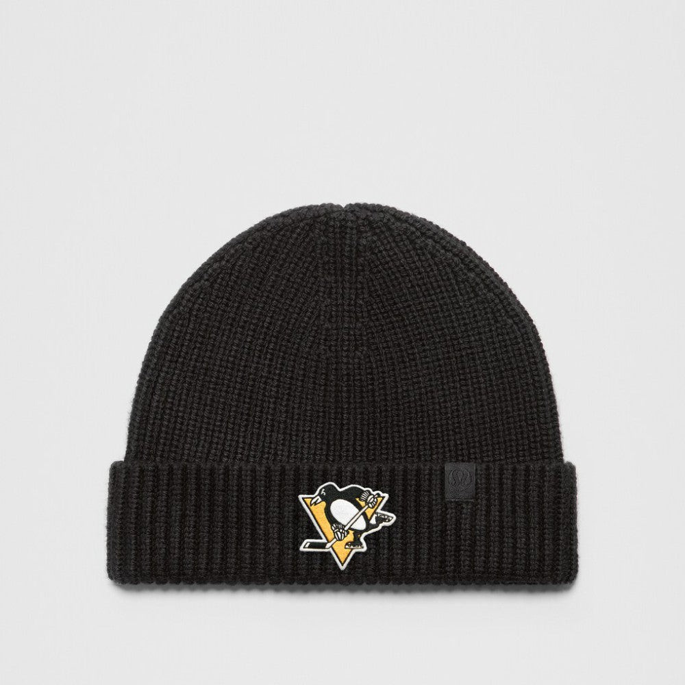Pittsburgh Penguins lululemon Unisex Close-Fit Wool-Blend Ribbed Beanie - Black - NHL