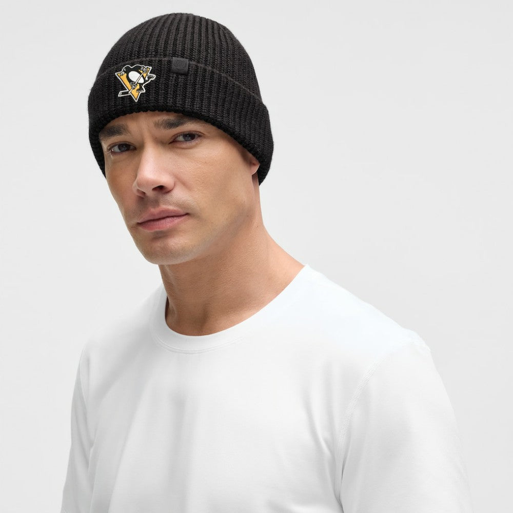 Pittsburgh Penguins lululemon Unisex Close-Fit Wool-Blend Ribbed Beanie - Black - NHL