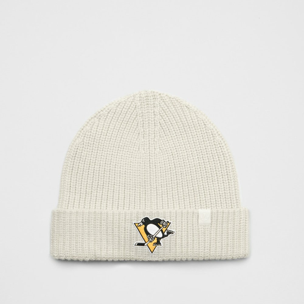 Pittsburgh Penguins lululemon Unisex Close-Fit Wool-Blend Ribbed Beanie - Heathered Bone - NHL