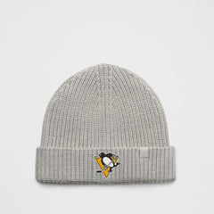 Pittsburgh Penguins lululemon Unisex Close-Fit Wool-Blend Ribbed Beanie - Heathered Gull Grey - NHL