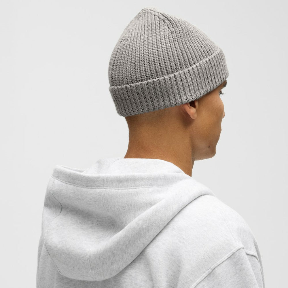 Seattle Kraken lululemon Unisex Close-Fit Wool-Blend Ribbed Beanie - Heathered Gull Grey - NHL