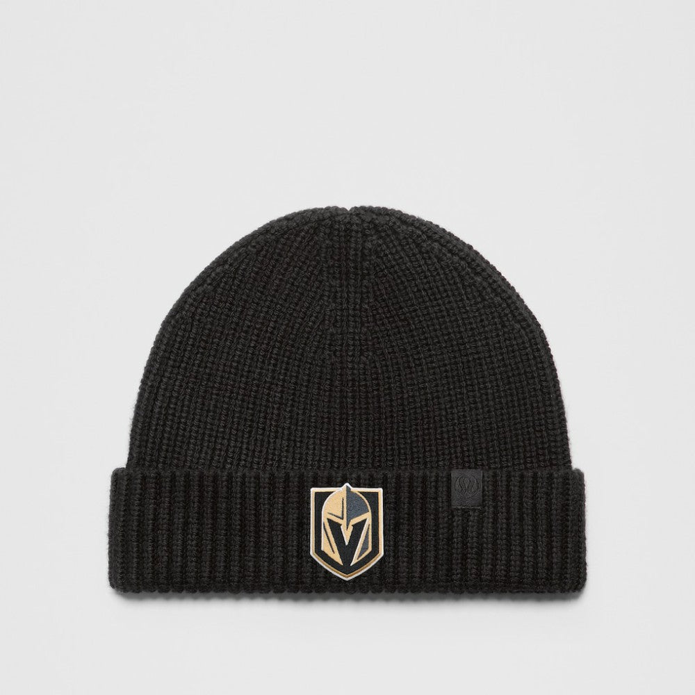 Vegas Golden Knights lululemon Unisex Close-Fit Wool-Blend Ribbed Beanie - Black - NHL