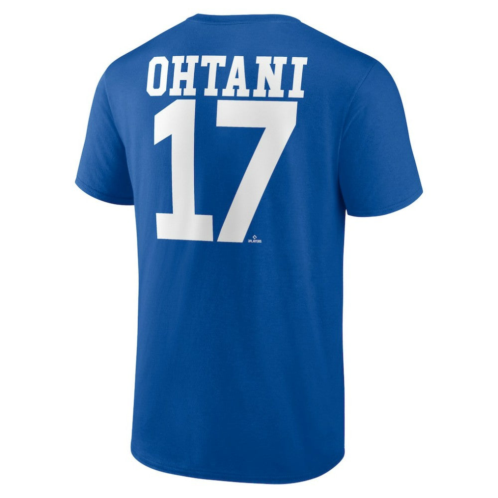 Shohei Ohtani Los Angeles Dodgers Player Name & Number T-Shirt - MLB