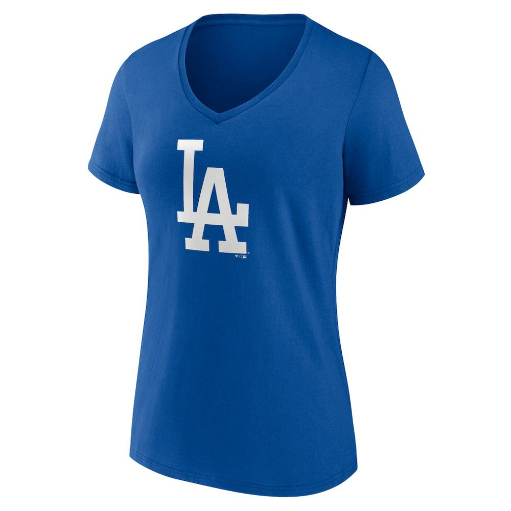 Shohei Ohtani Los Angeles Dodgers Women's Player Name & Number V-Neck T-Shirt - MLB
