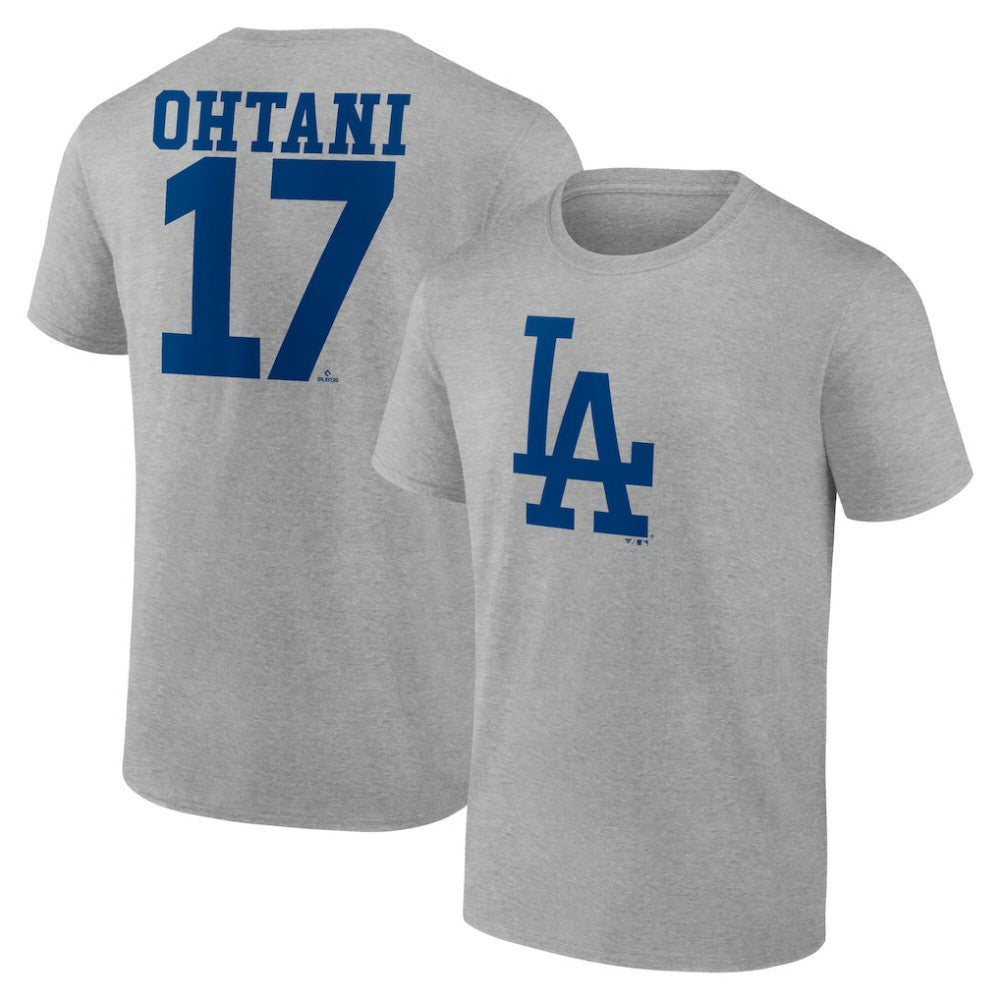 Shohei Ohtani Los Angeles Dodgers Player Name & Number T-Shirt - MLB