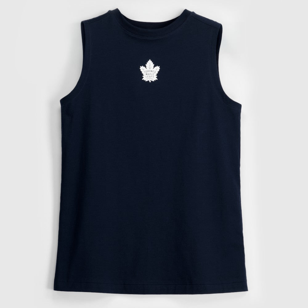 Toronto Maple Leafs lululemon Women's All Yours Organic Cotton Tank Top - True Navy - NHL