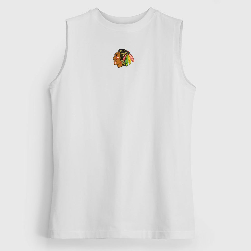 Chicago Blackhawks lululemon Women's All Yours Organic Cotton Tank Top - White - NHL