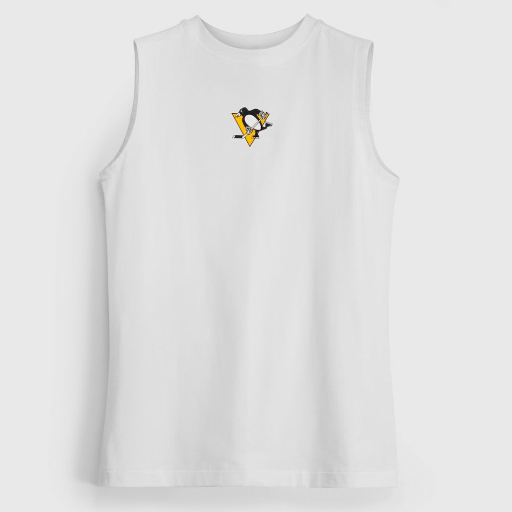 Pittsburgh Penguins lululemon Women's All Yours Organic Cotton Tank Top - White - NHL