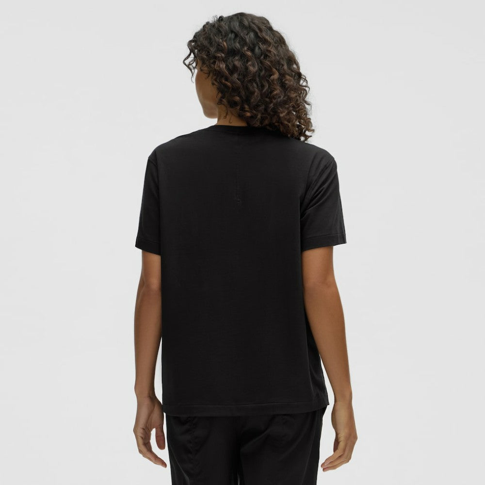 Chicago Blackhawks lululemon Women's All Yours Organic Cotton T-Shirt - Black - NHL