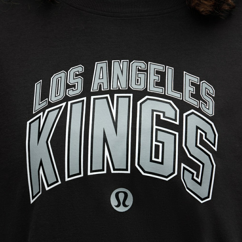 Los Angeles Kings lululemon Women's All Yours Organic Cotton T-Shirt - Black - NHL