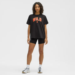 Minnesota Wild lululemon Women's All Yours Organic Cotton T-Shirt - Black - NHL