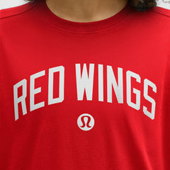 Detroit Red Wings lululemon Women's All Yours Organic Cotton T-Shirt - True Red - NHL